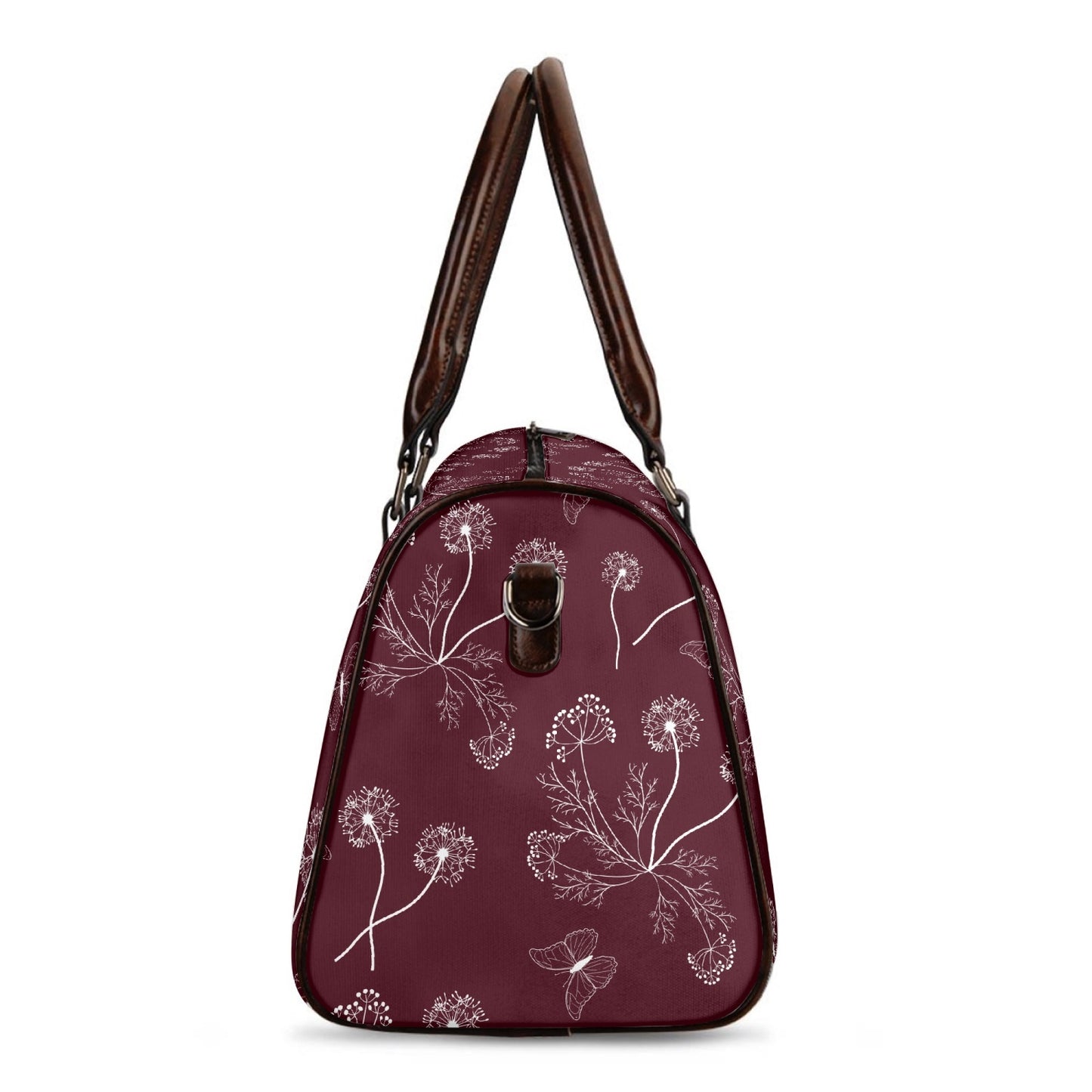 Red-brown Travel Handbag
