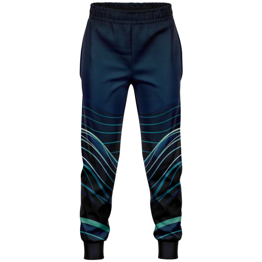 Waves Kids/Youth Joggers - dark blue-green