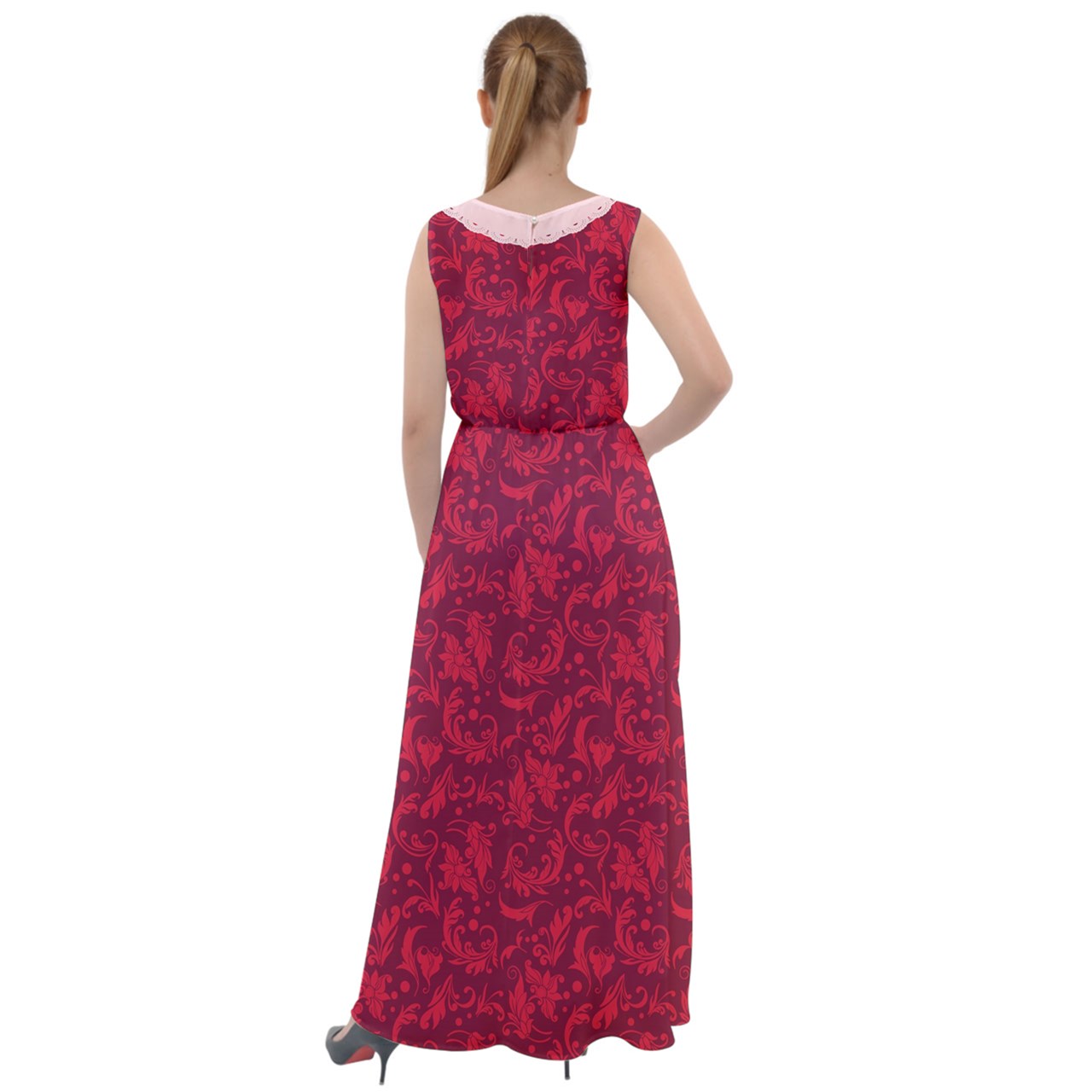 M-lle Rouge final var Maxi Dress