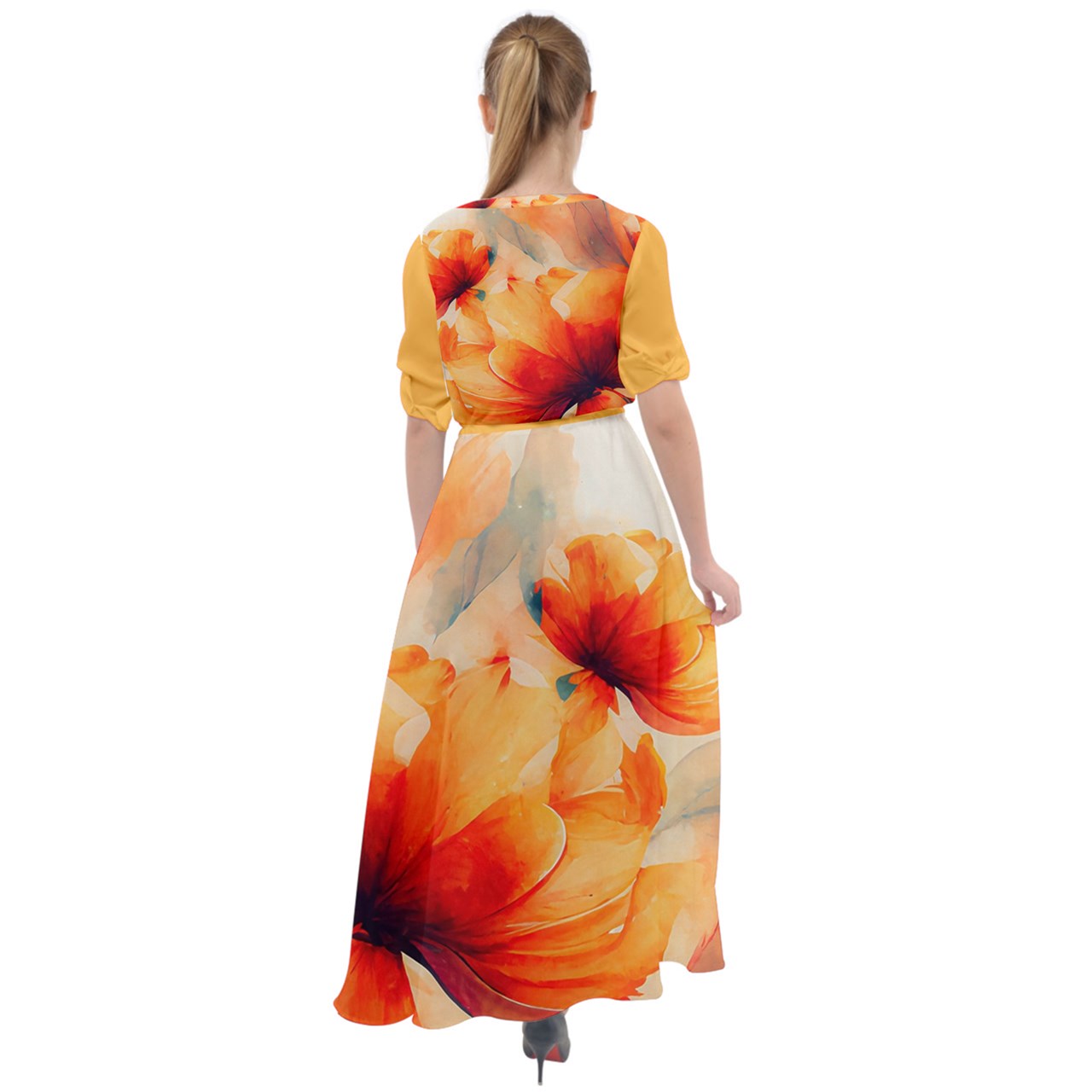 Poppies Long dress 2