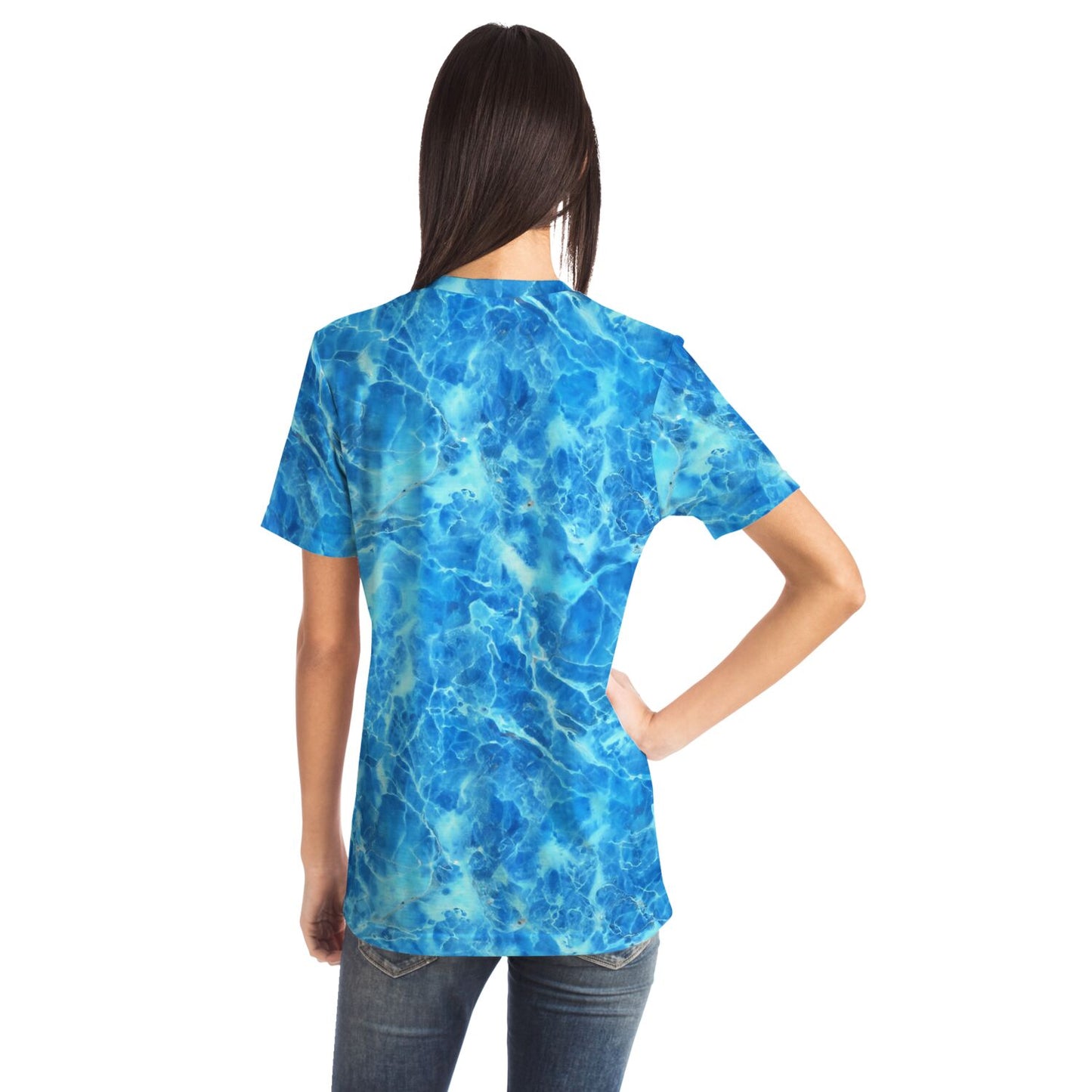 Blue Tortoise Unisex Sport T-shirt