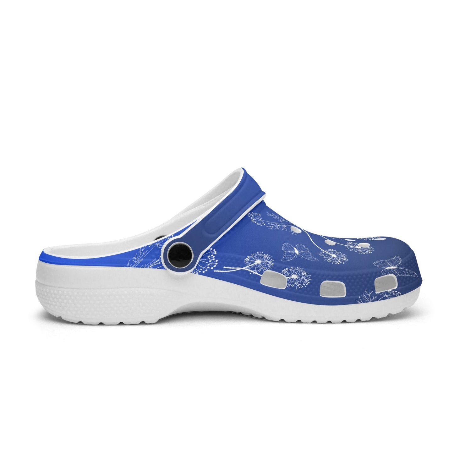 Dandelions Clogs - blue