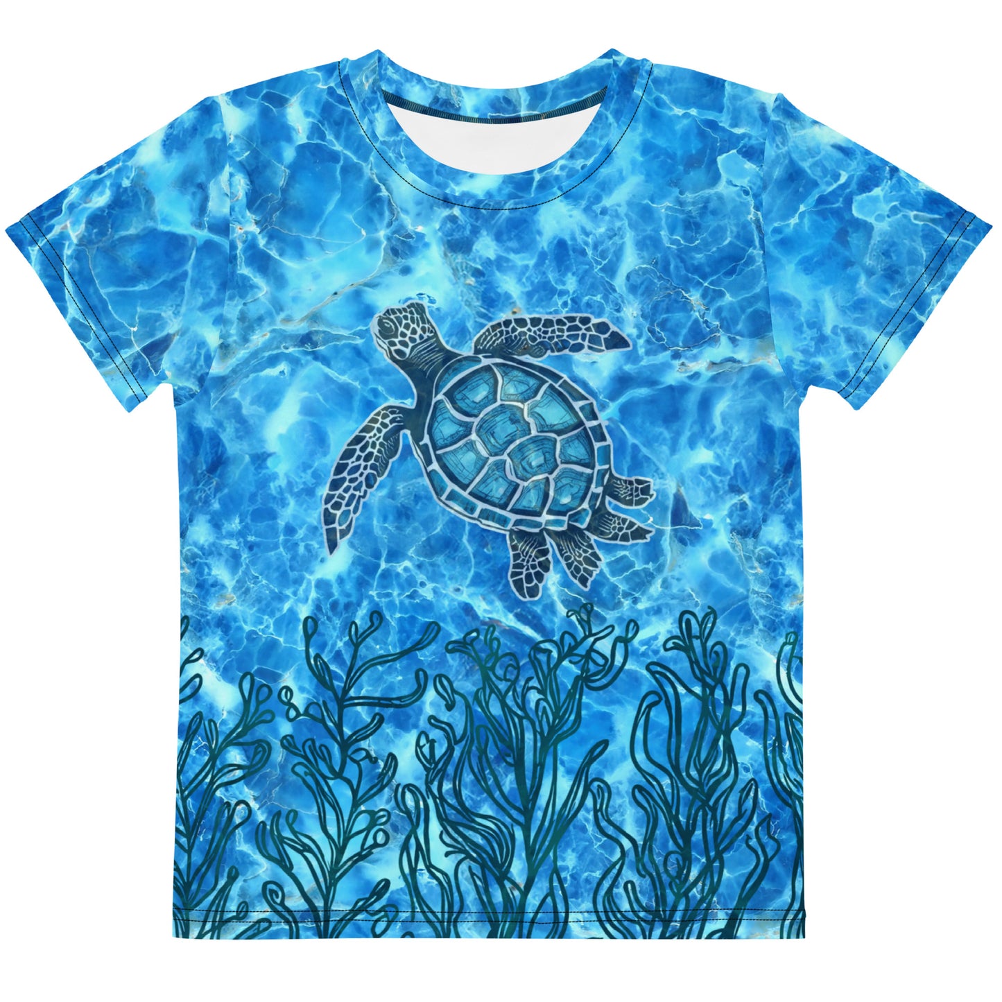 Blue Tortoise Kids crew neck t-shirt