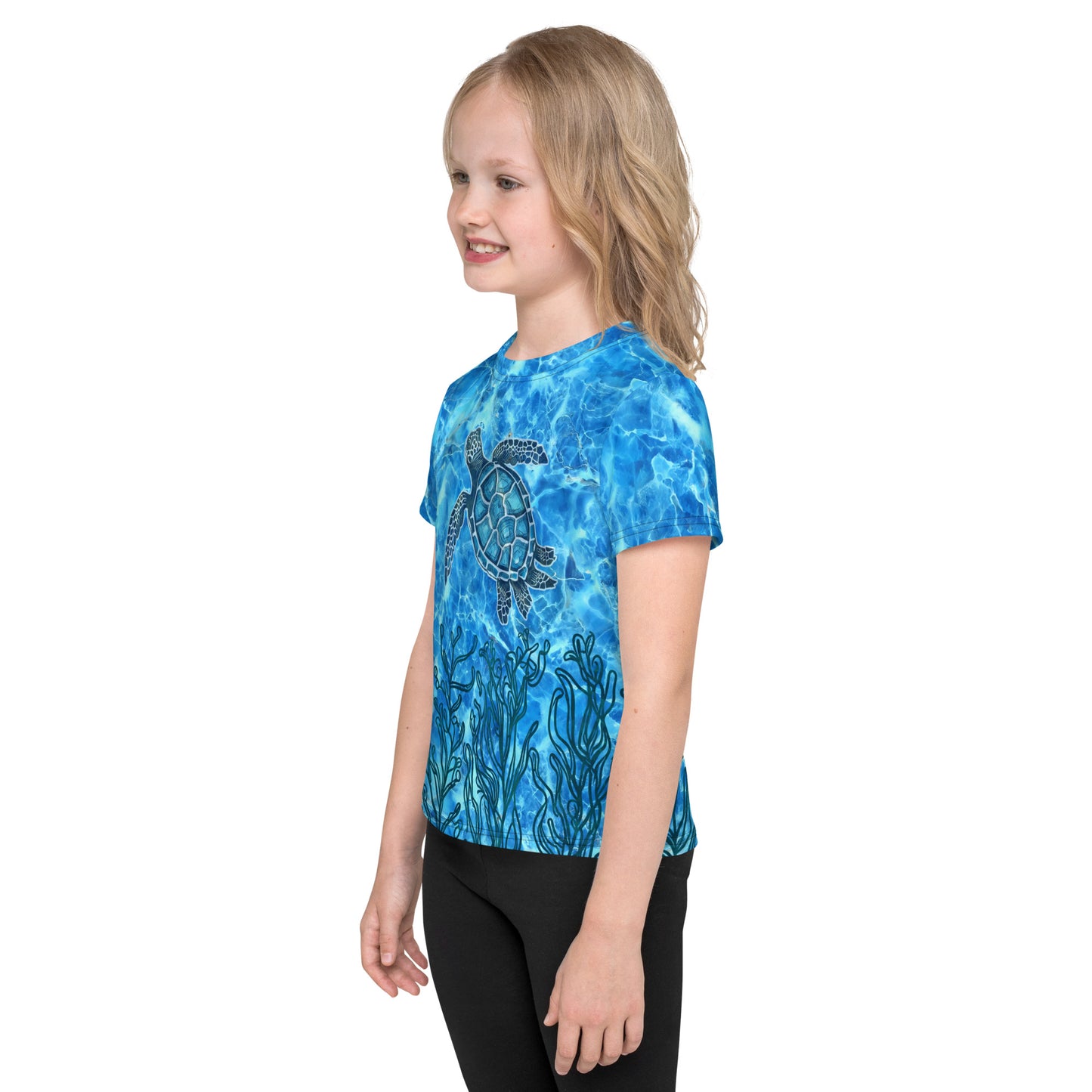 Blue Tortoise Kids crew neck t-shirt