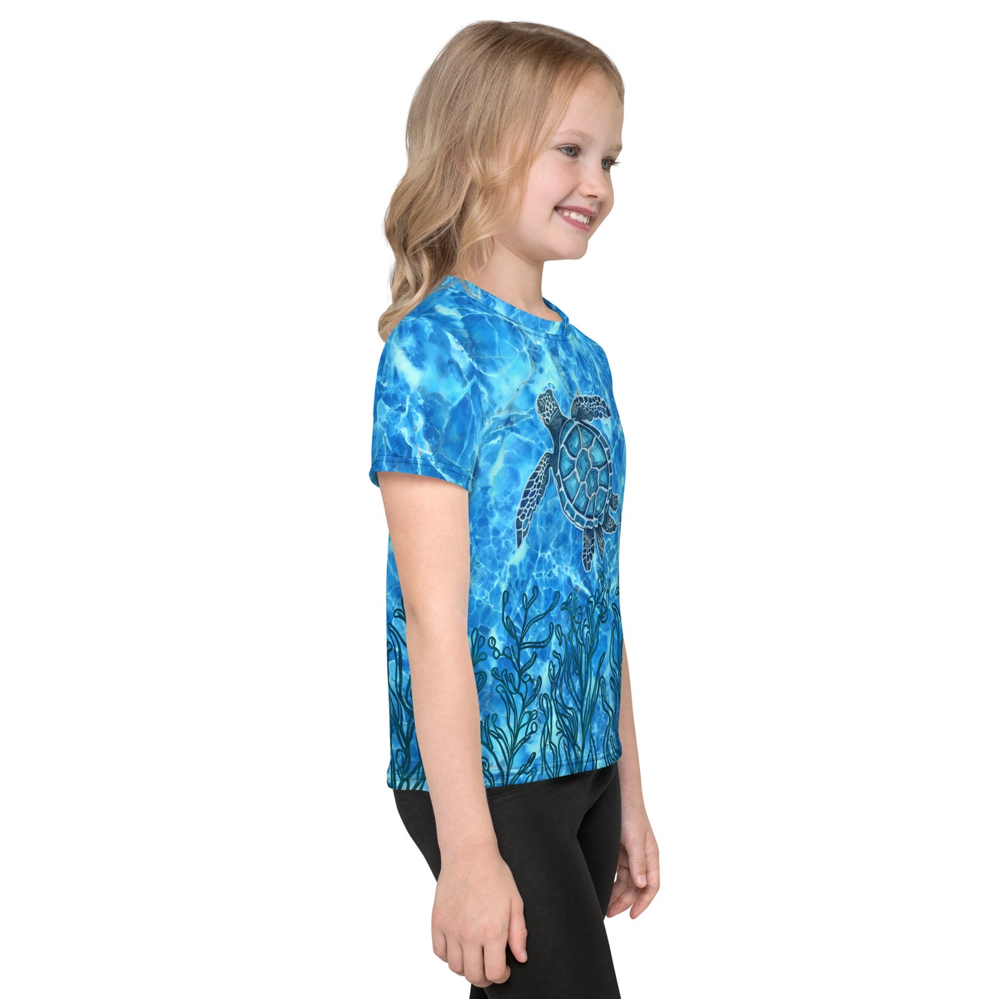 Blue Tortoise Kids crew neck t-shirt