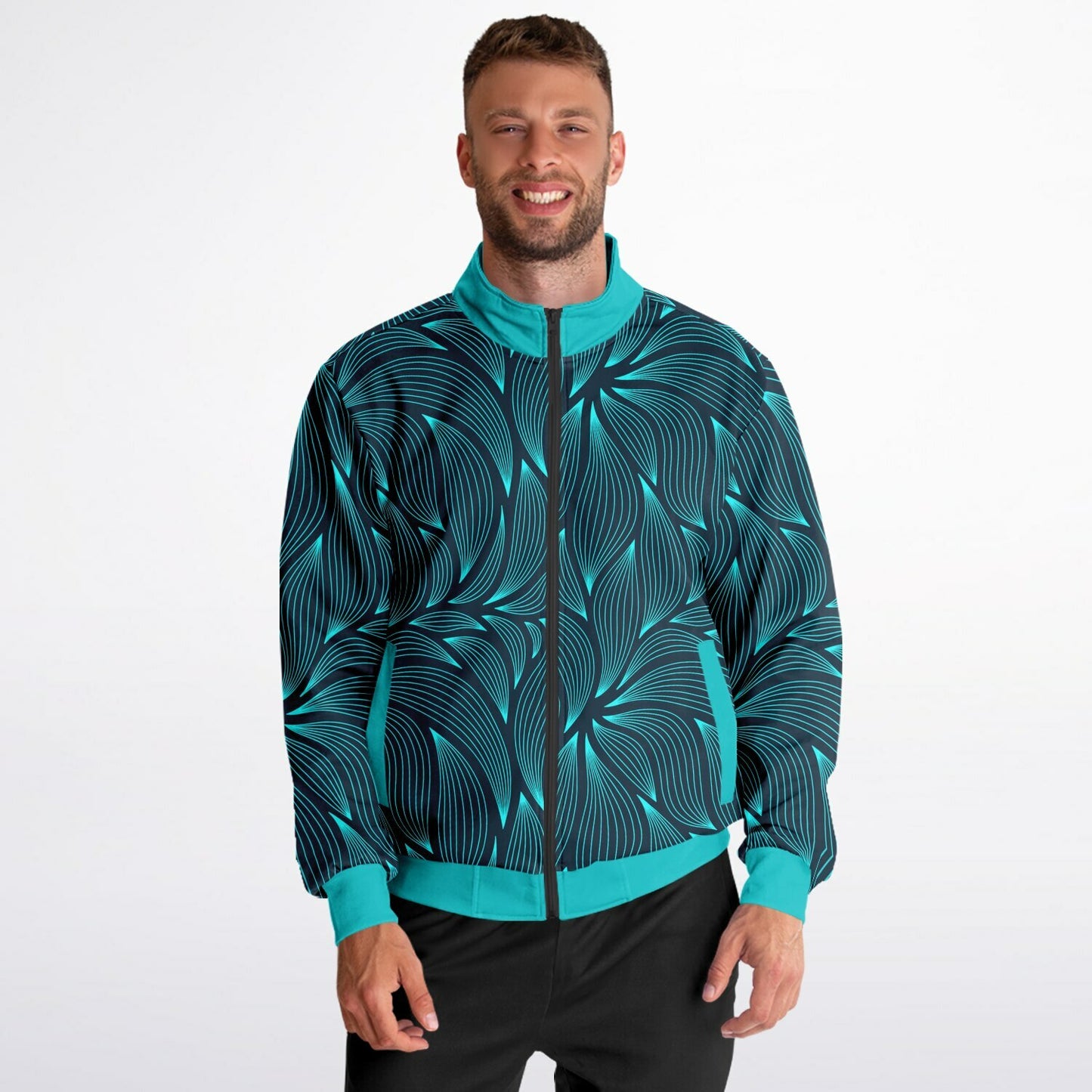 Green Leaves Track Jacket