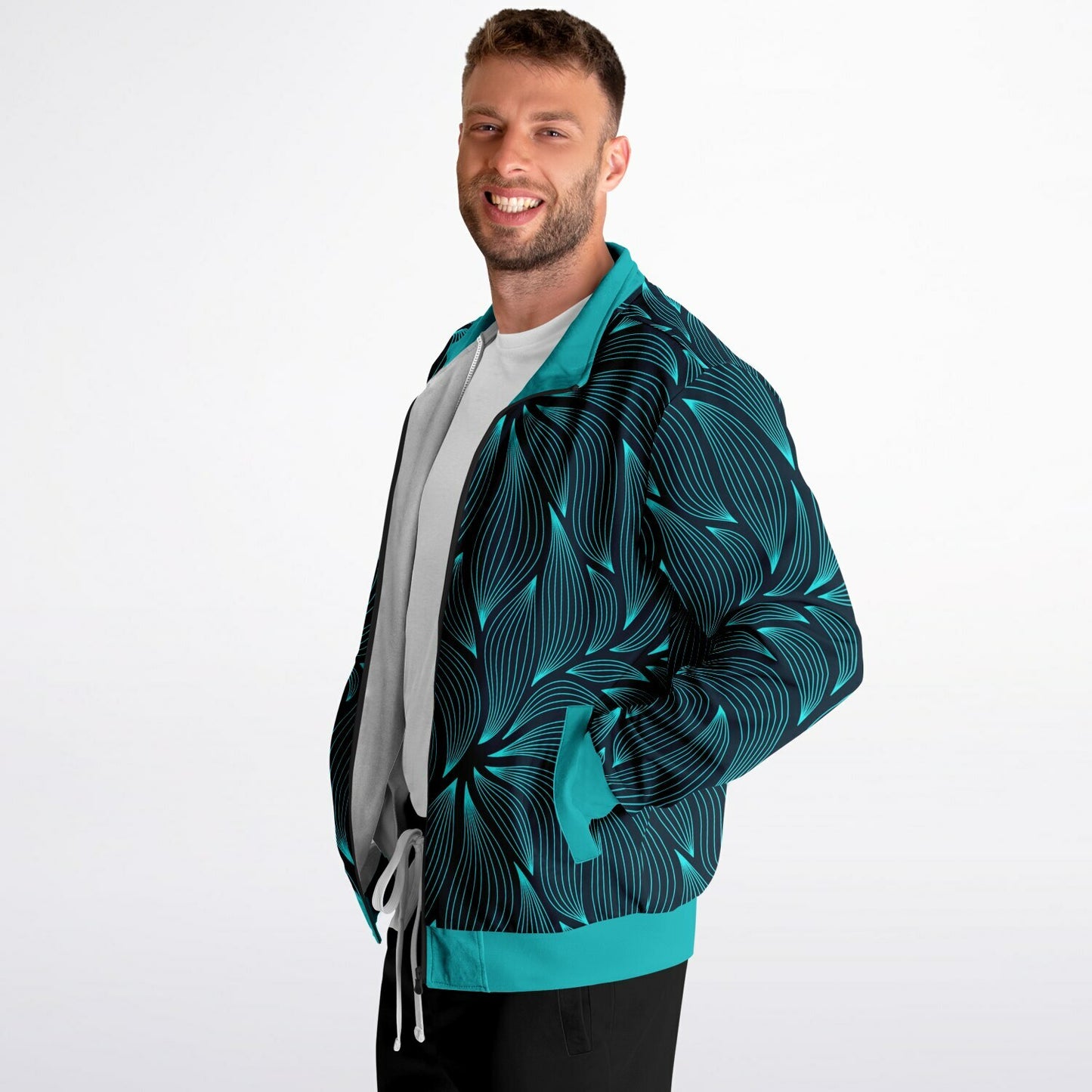 Green Leaves Track Jacket