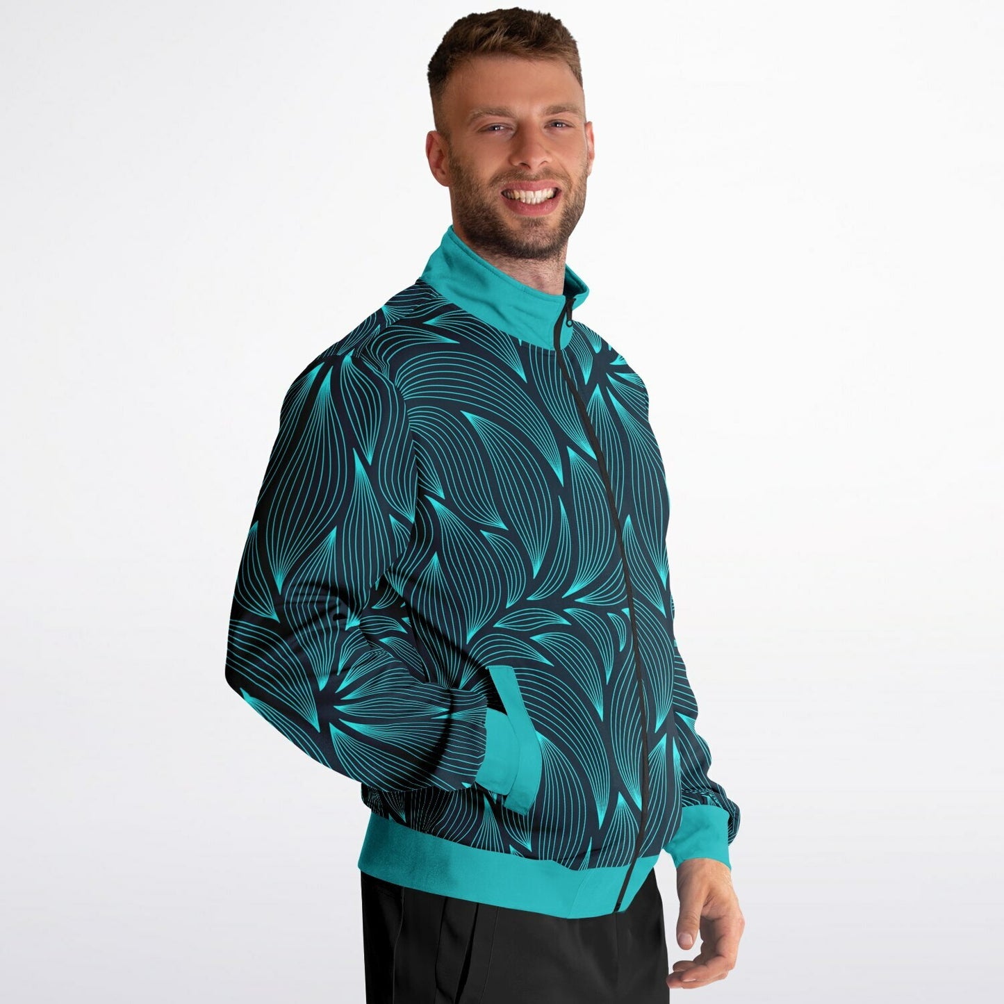 Green Leaves Track Jacket