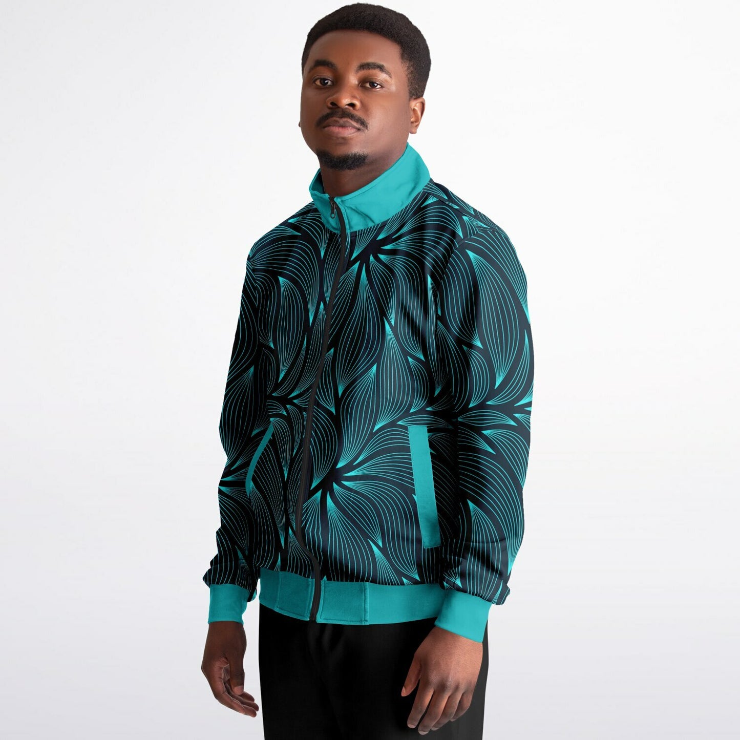 Green Leaves Track Jacket