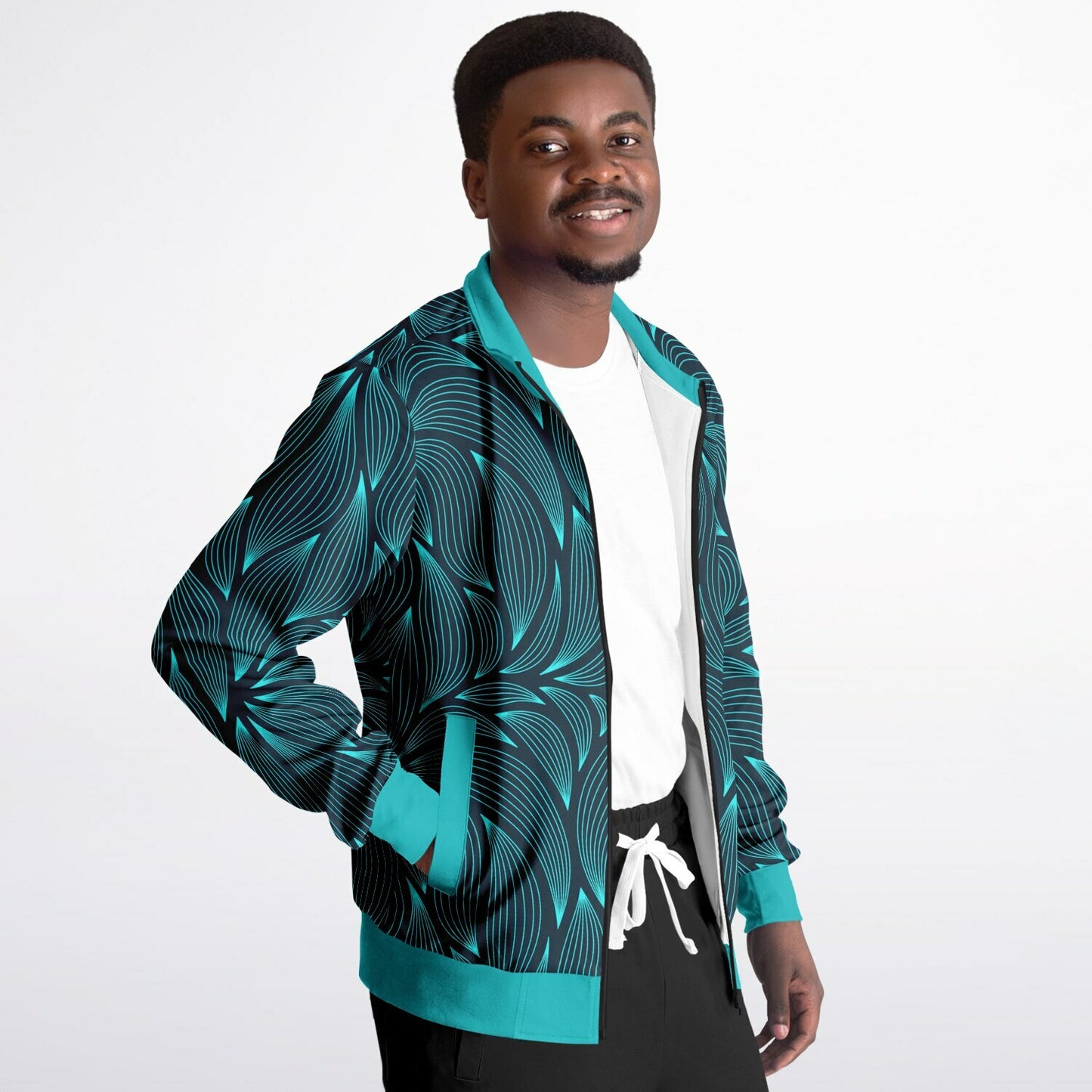 Green Leaves Track Jacket
