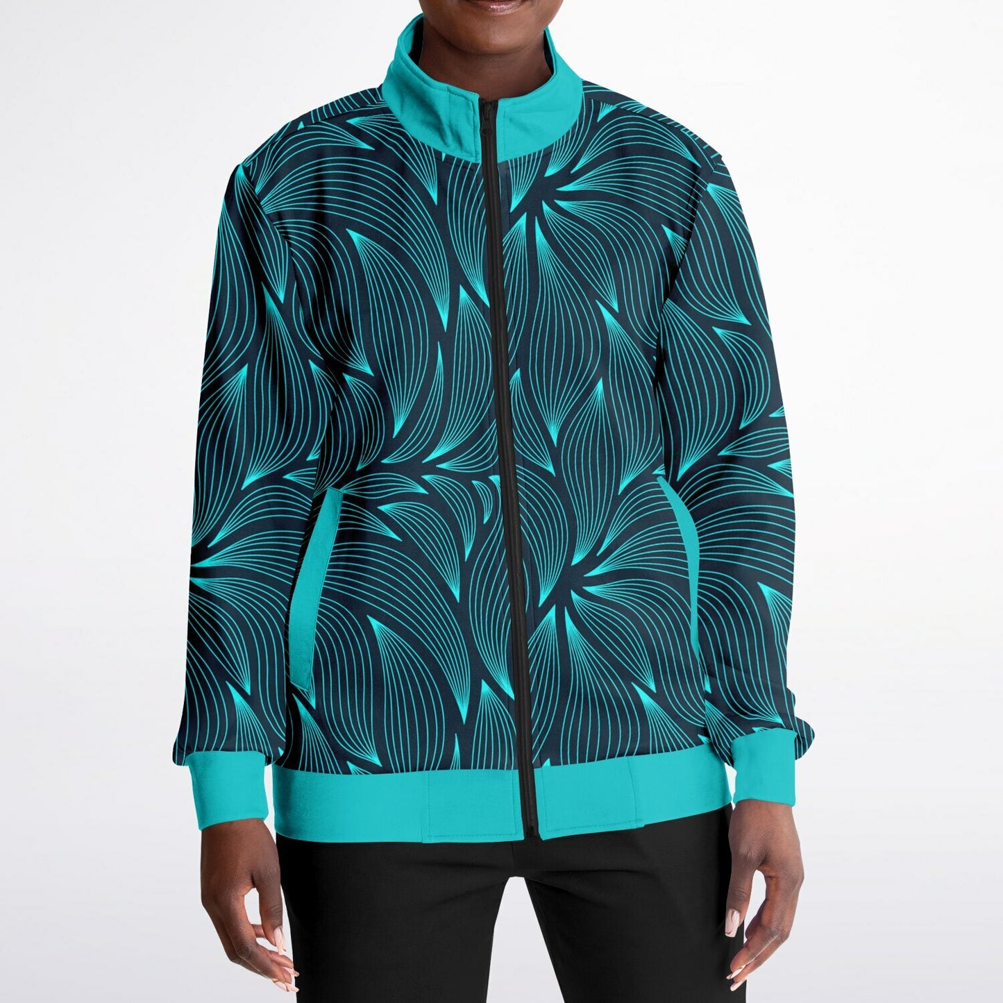 Green Leaves Track Jacket
