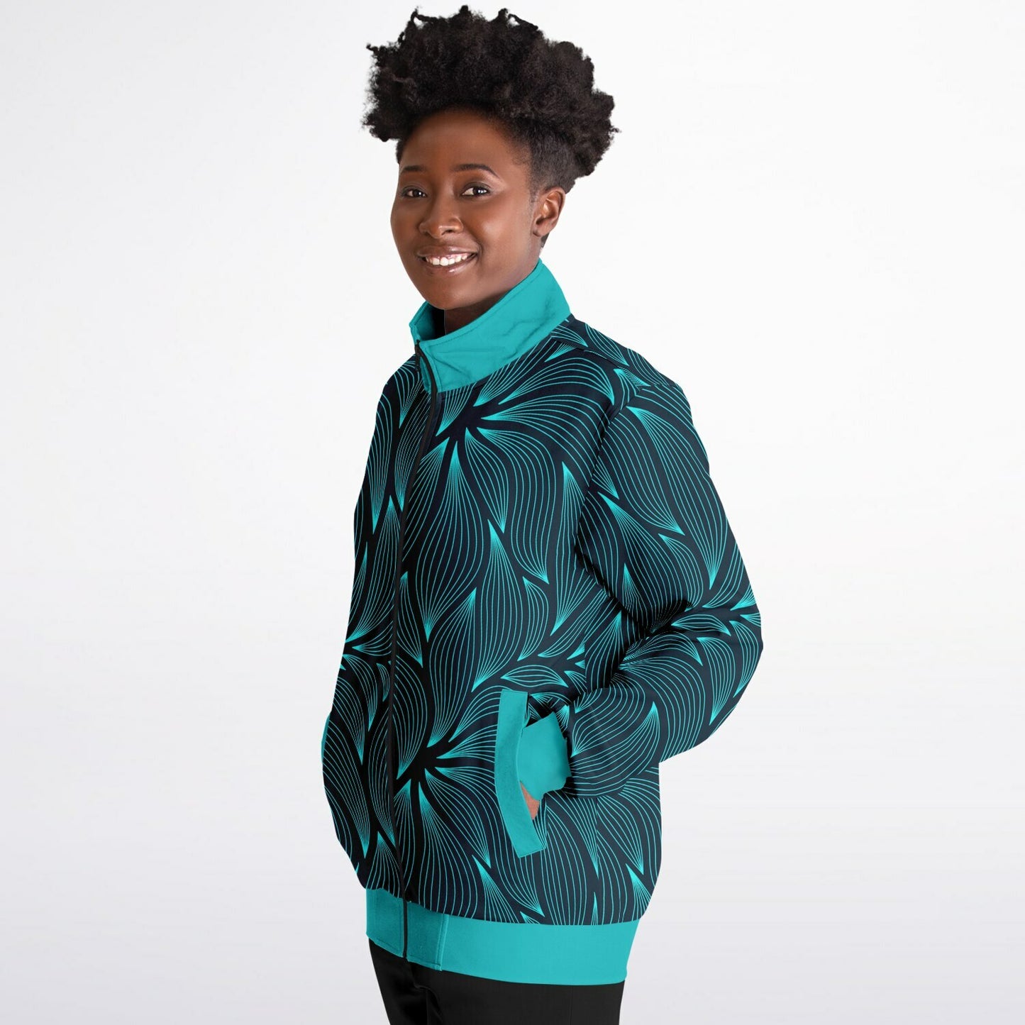Green Leaves Track Jacket