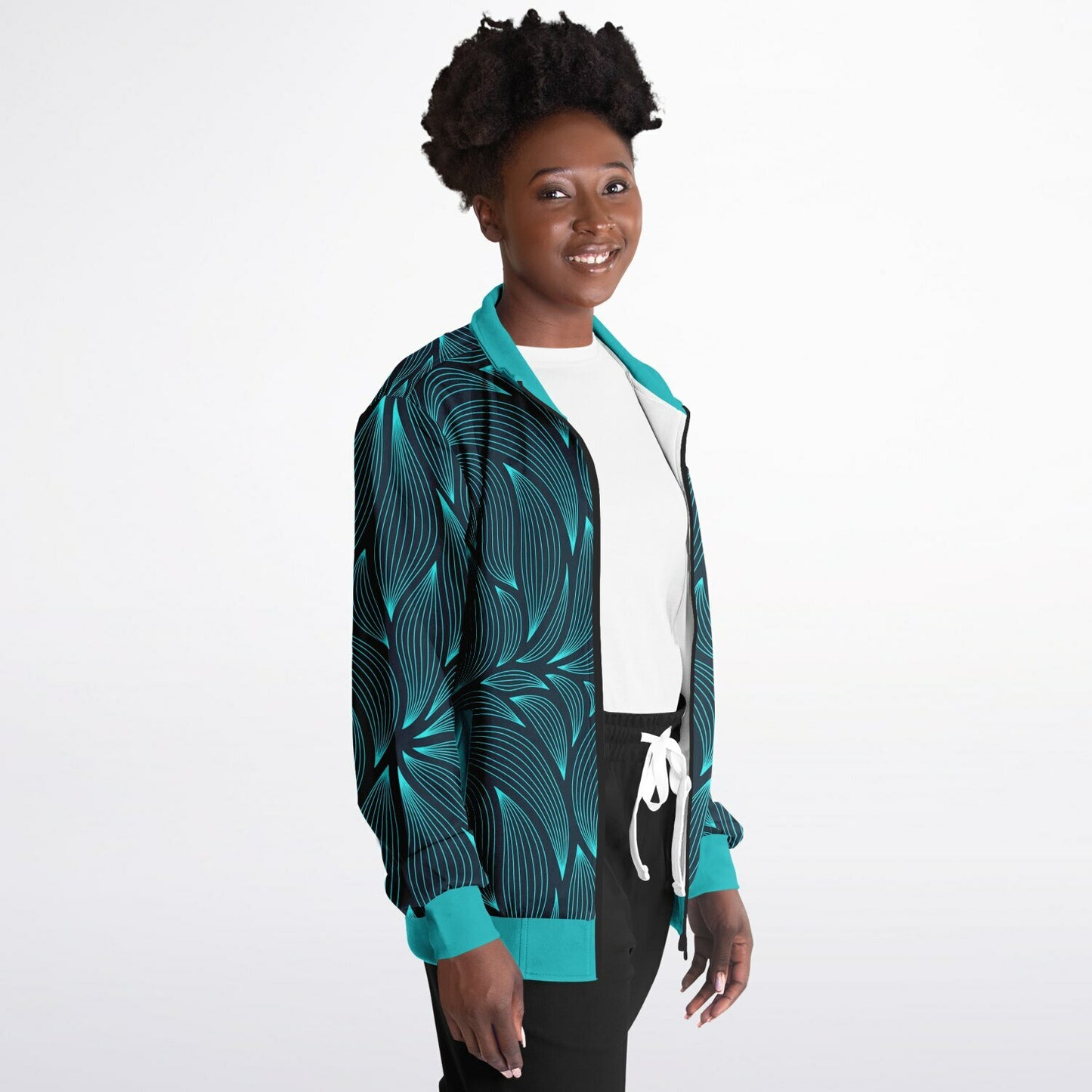 Green Leaves Track Jacket