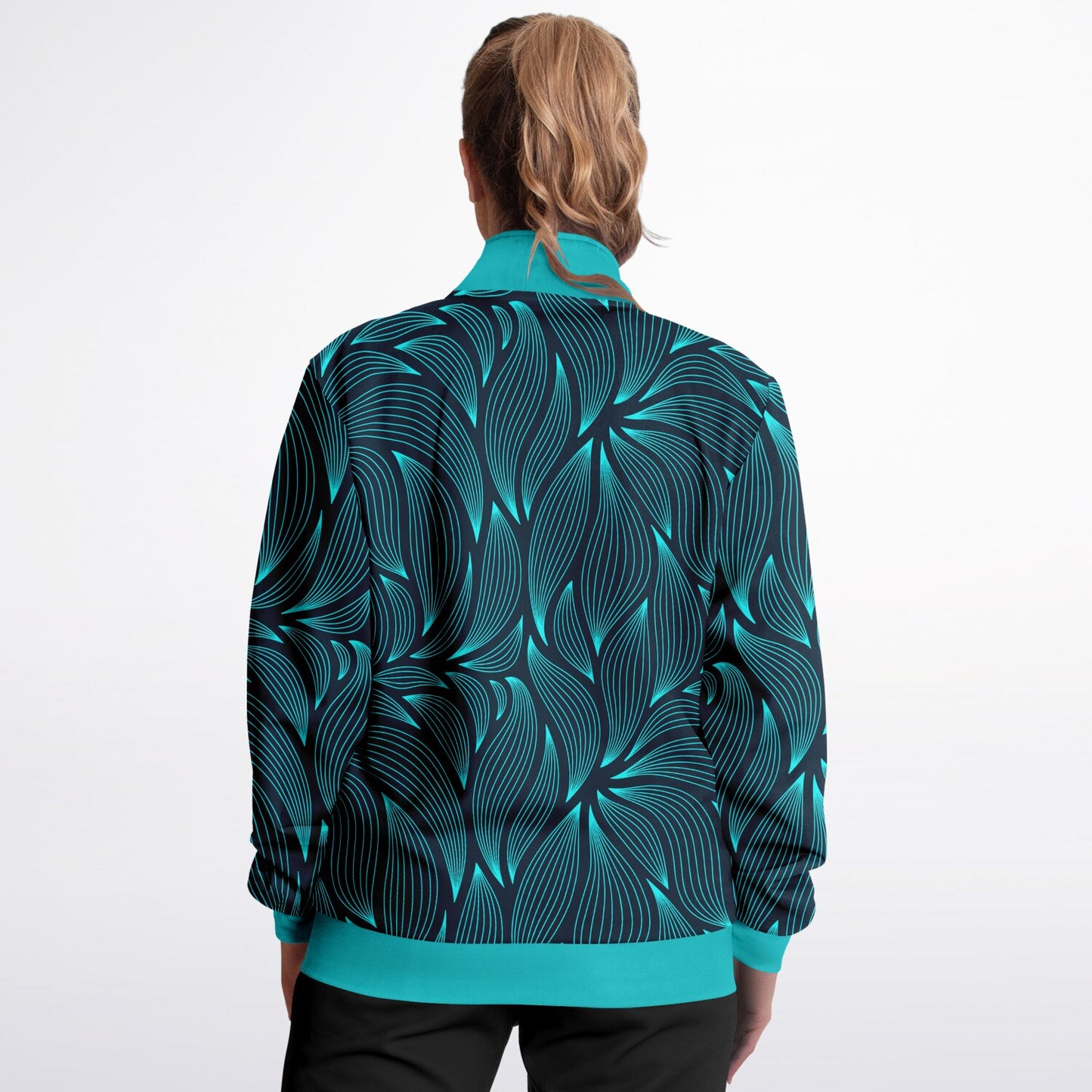 Green Leaves Track Jacket