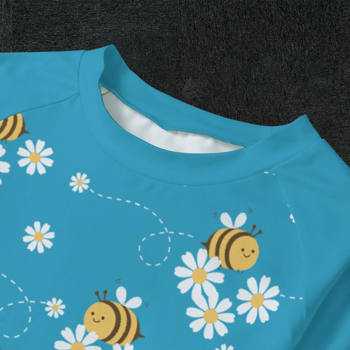 Daisys and Bees Kid's Pajamas With Wide Ankles