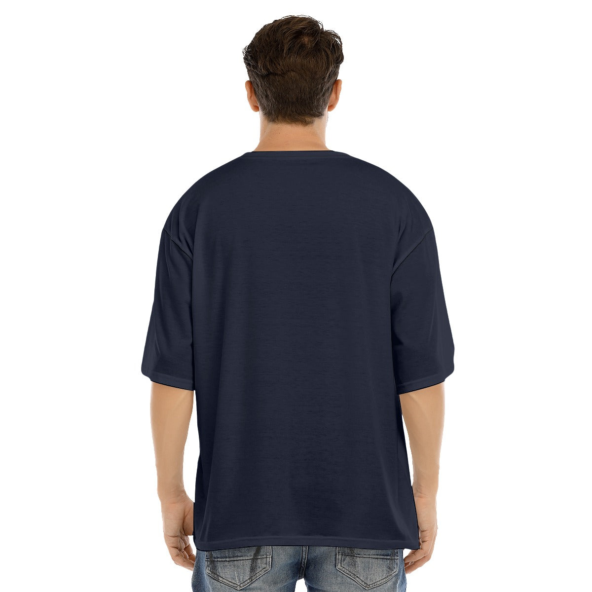 All-Over Print Men's O-neck T-shirt With Half Sleeve