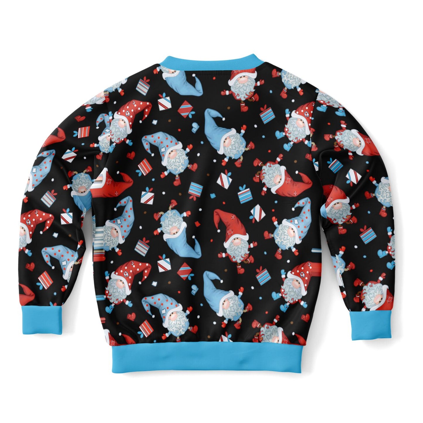 Black Winter Gnomes Kids Sweatshirt