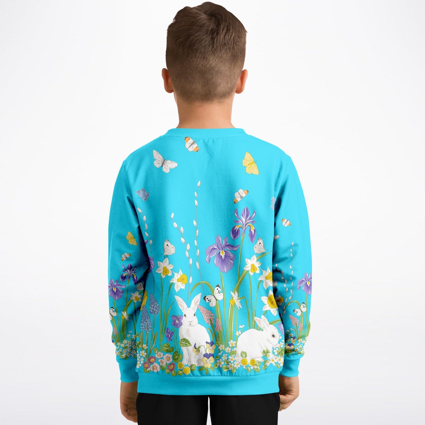 Spring Bunnies Kids Sweatshirt (3 variants)