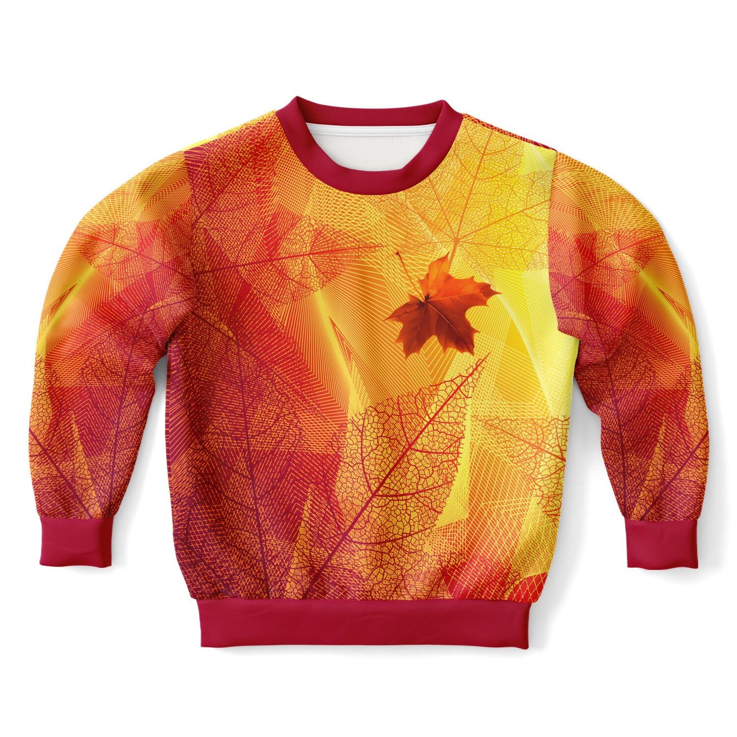 Fall Leaves 2 Kids Sweatshirt