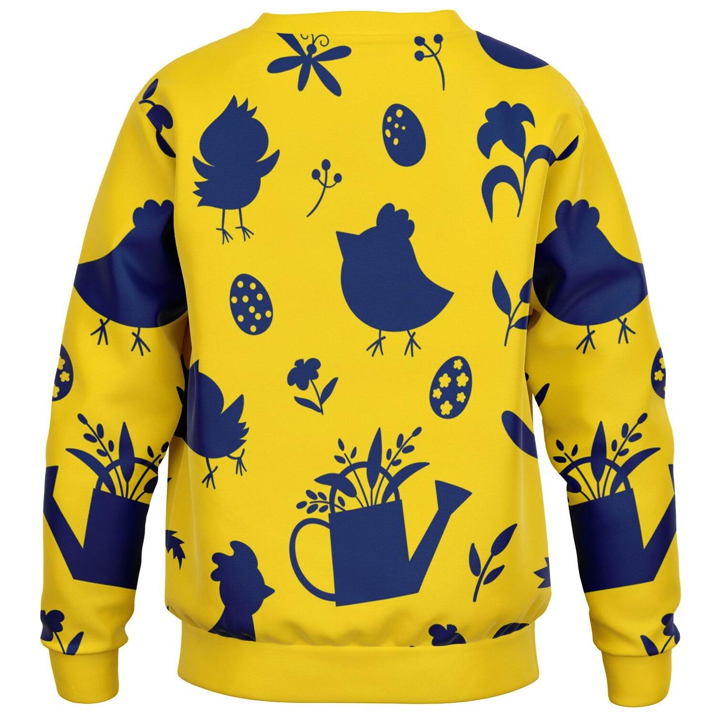 Yellow Easter Kids Sweatshirt