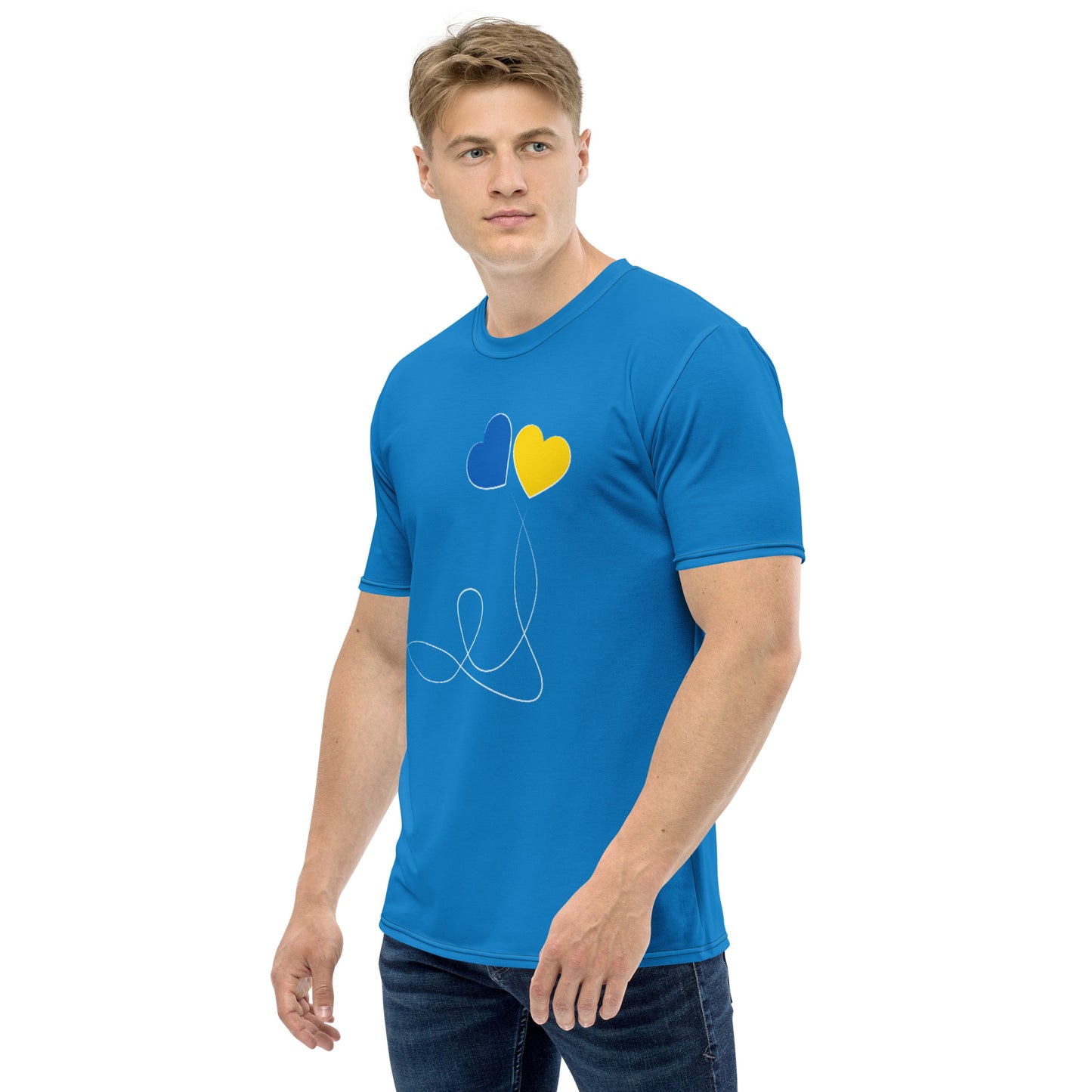 Ukraine Hearts 3 Men's t-shirt