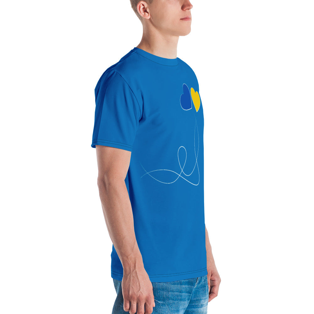 Ukraine Hearts 3 Men's t-shirt