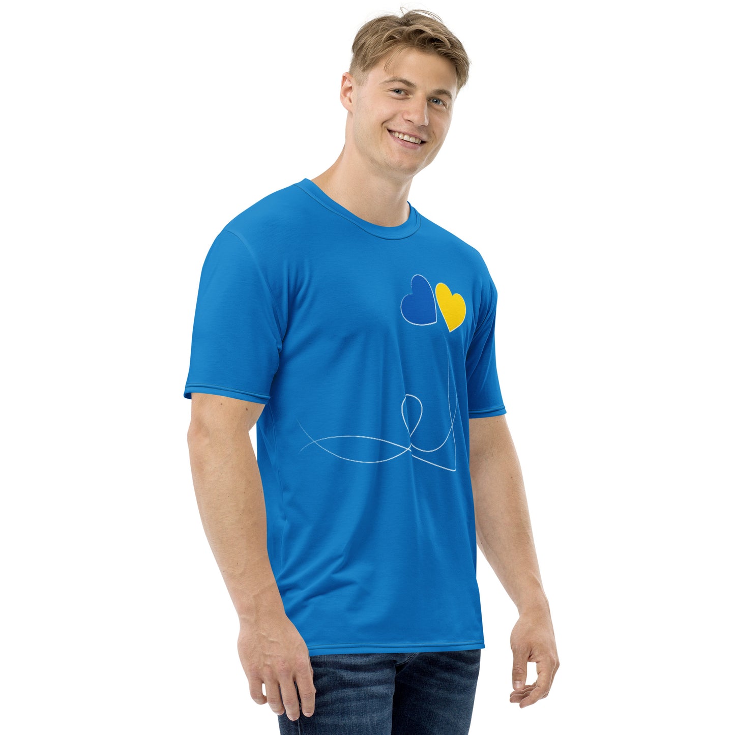 Ukraine Hearts 3 Men's t-shirt