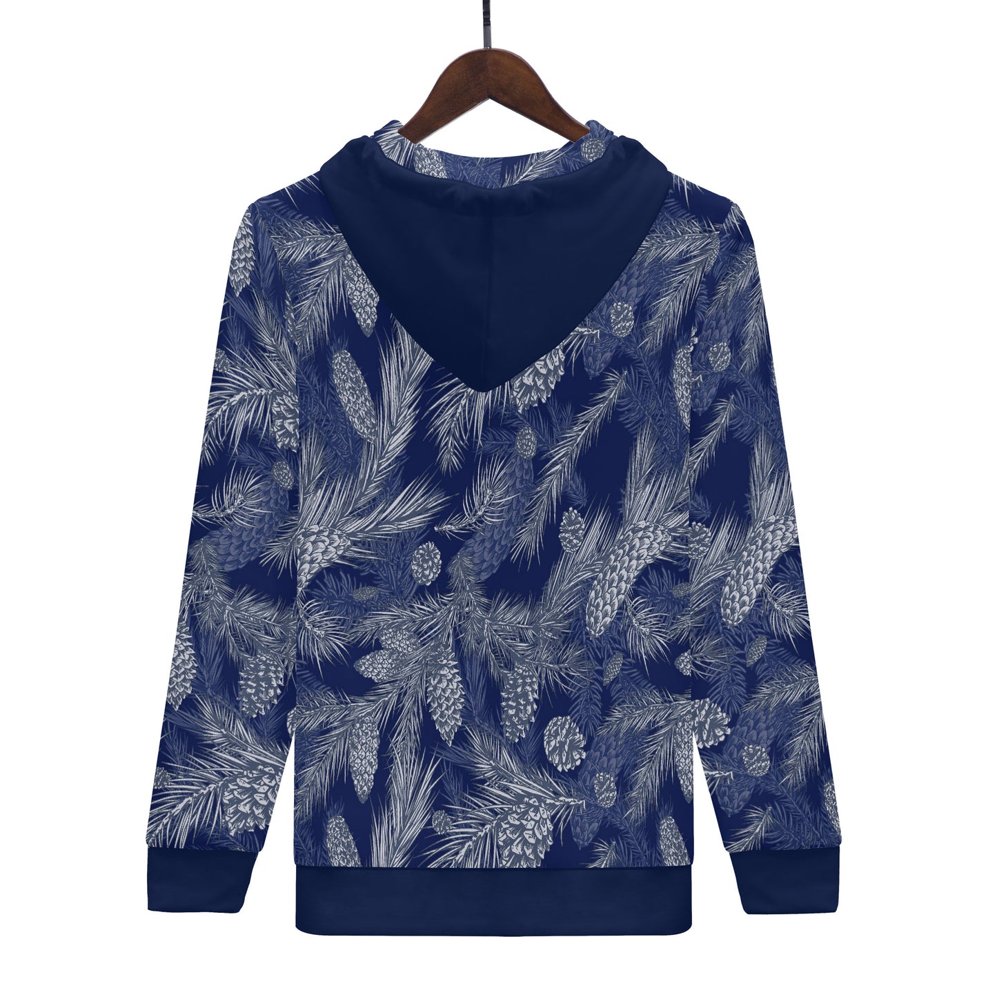 Dark Blue Spruce Women's Zip Hoodie