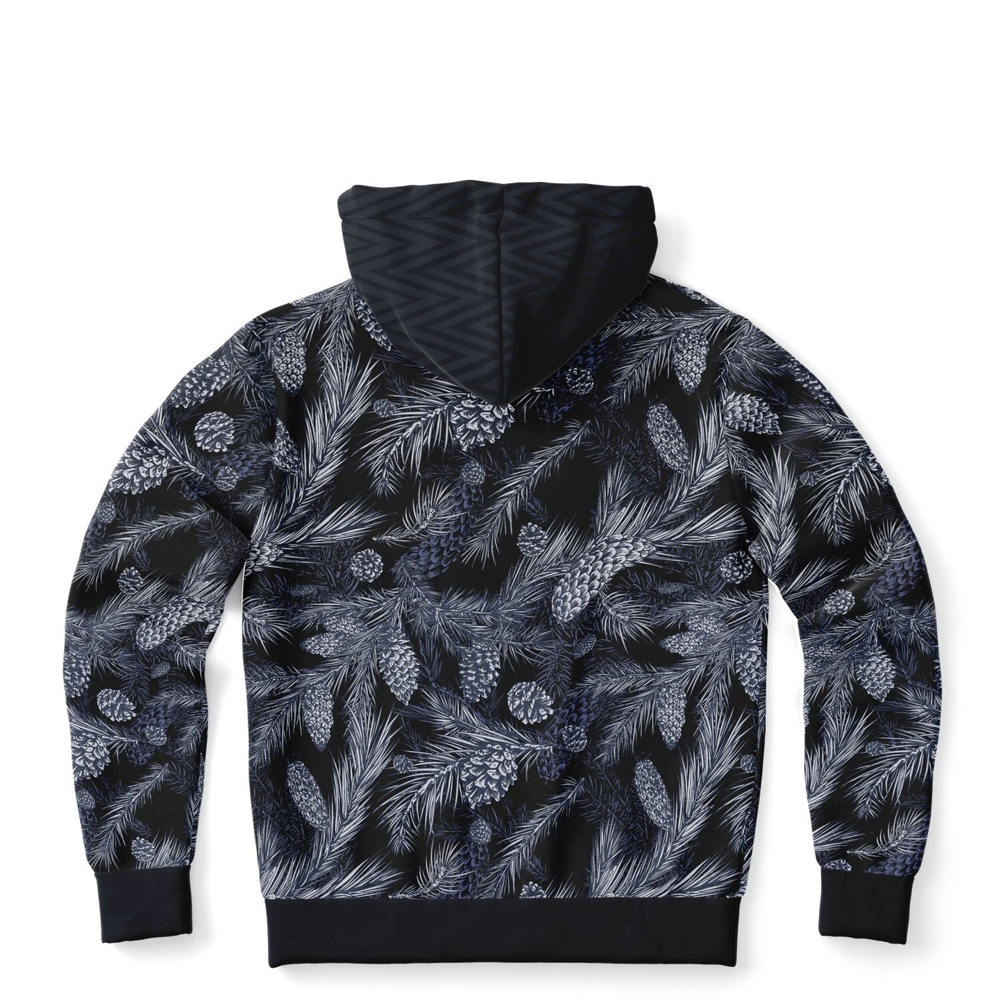 Black Spruce Unisex Zip Hoodie