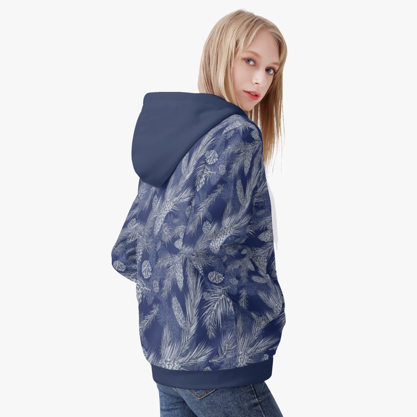 Dark Blue Spruce Hoodie Natasha