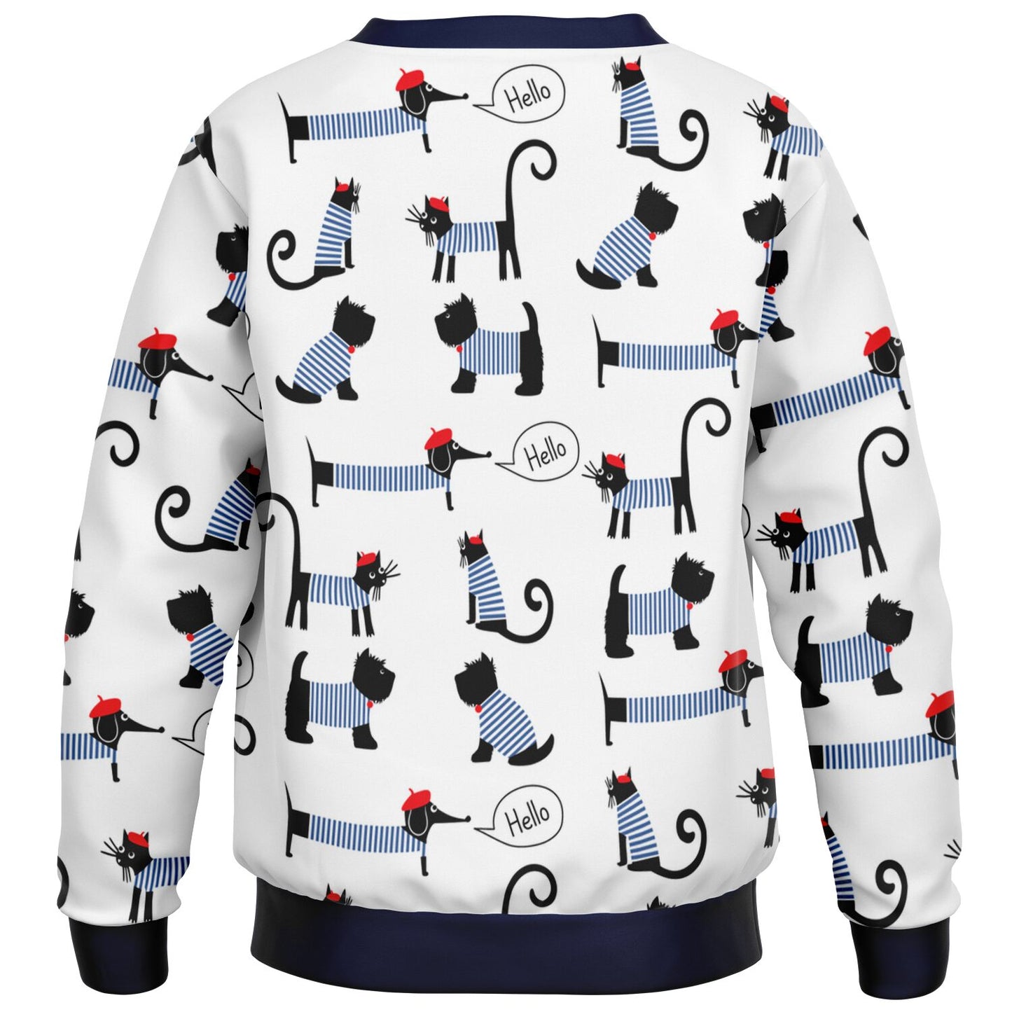 Marine Dogs&Cats Kids Sweatshirt