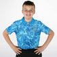 Blue Tortoise 1 Youth Polo Shirt