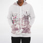 Pink Mountain Zip Hoodie