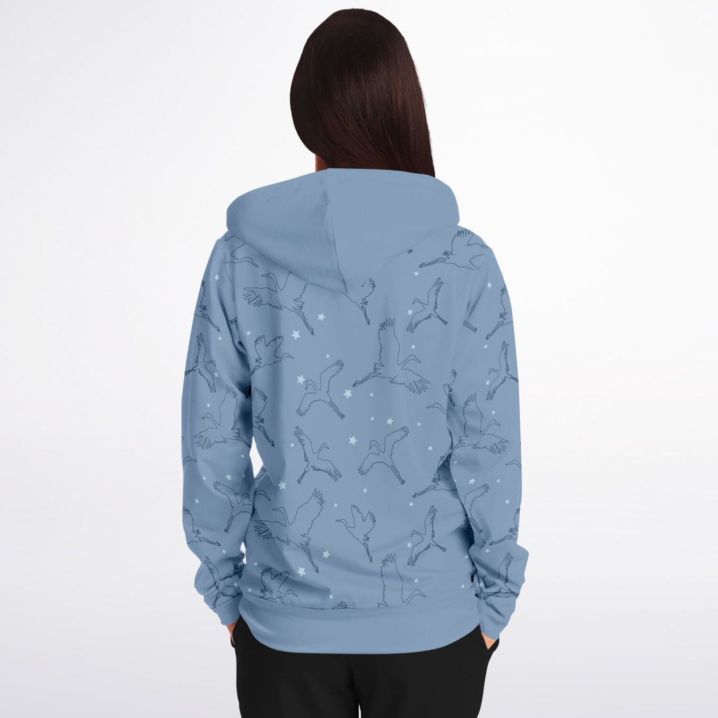 Light Grey Zip Hoodie Unisex