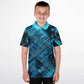 Geometric Pattern 1 Kids Polo Shirt