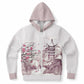Pink Mountain Zip Hoodie