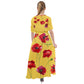 Poppies Yellow Maxi Dress
