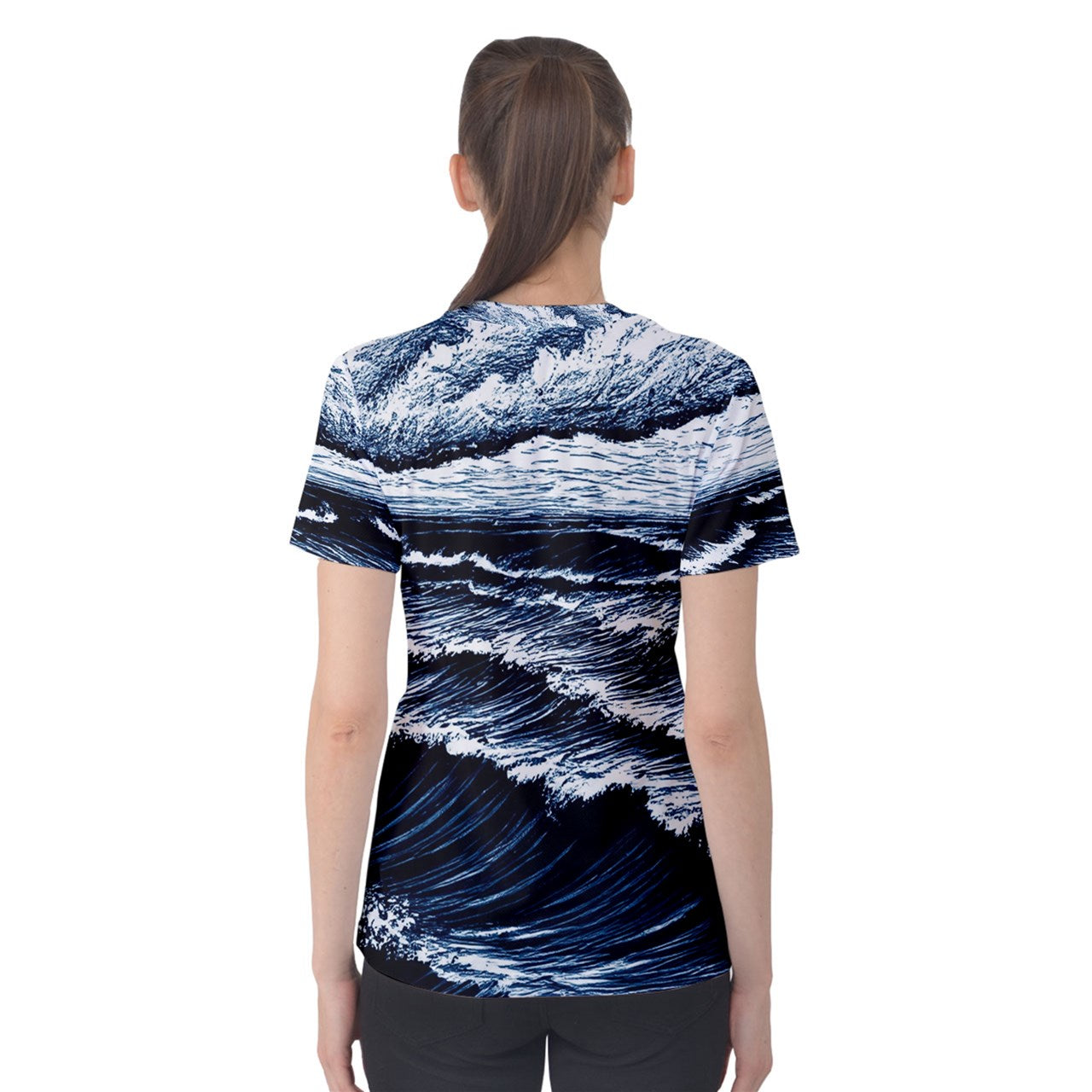 Stormy Sea 2 Women's Cotton T-Shirt