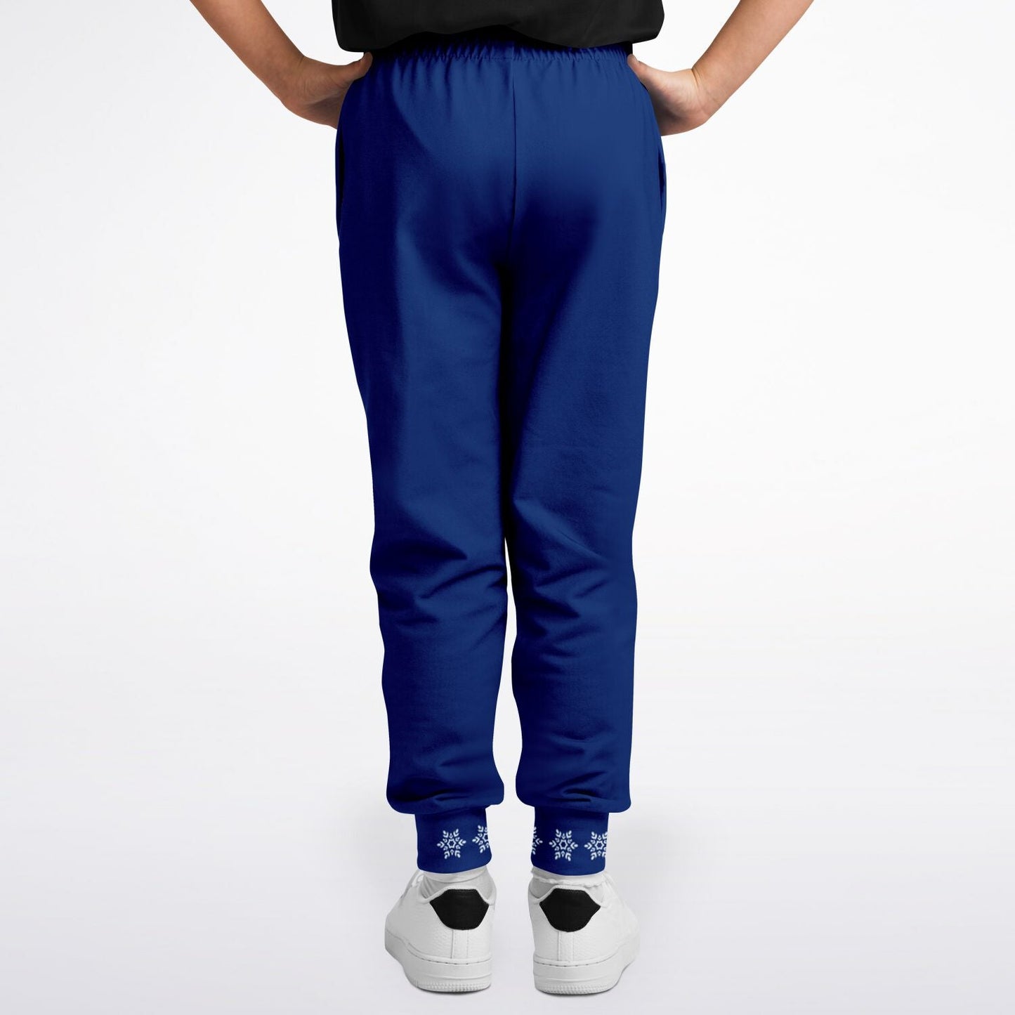 Copy of Blue Snowflakes Kids/Youth Jogger