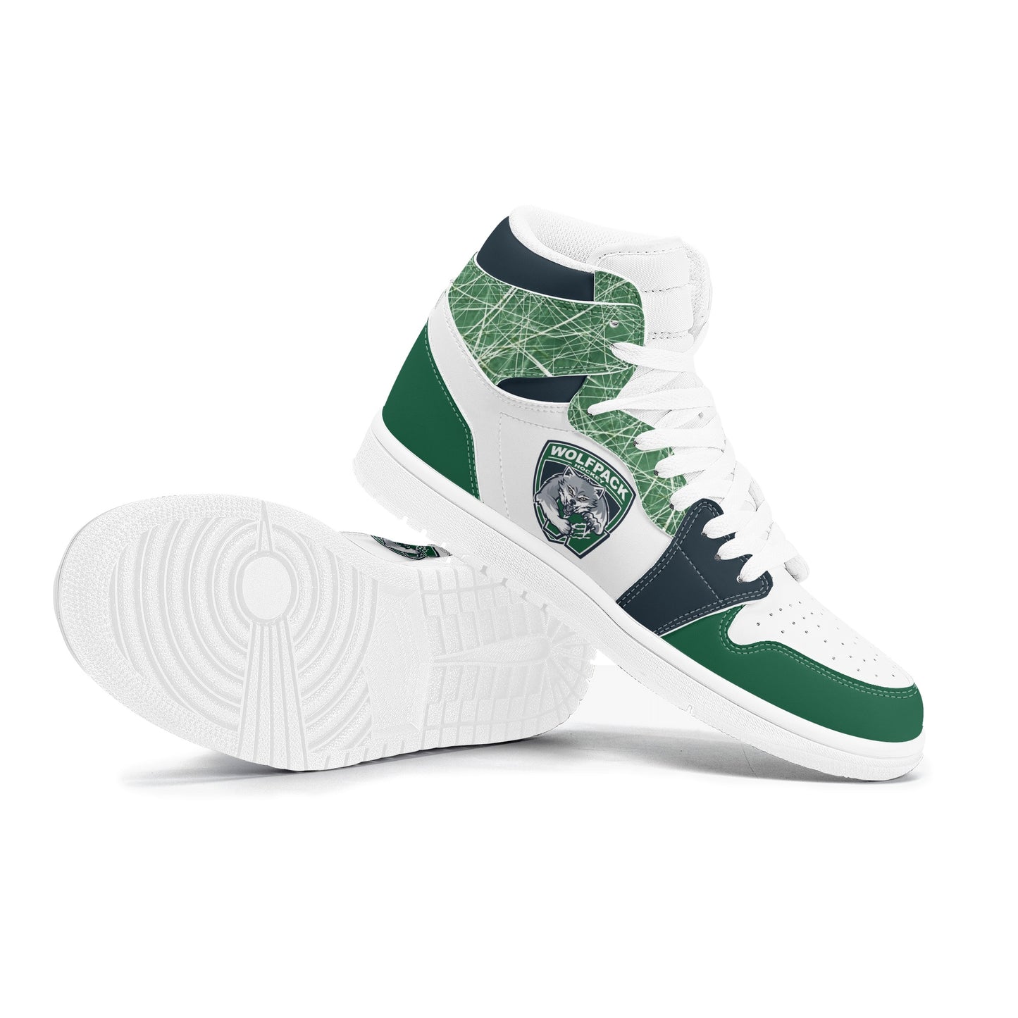 Wolpack 3 Mens PU Leather Sneakers