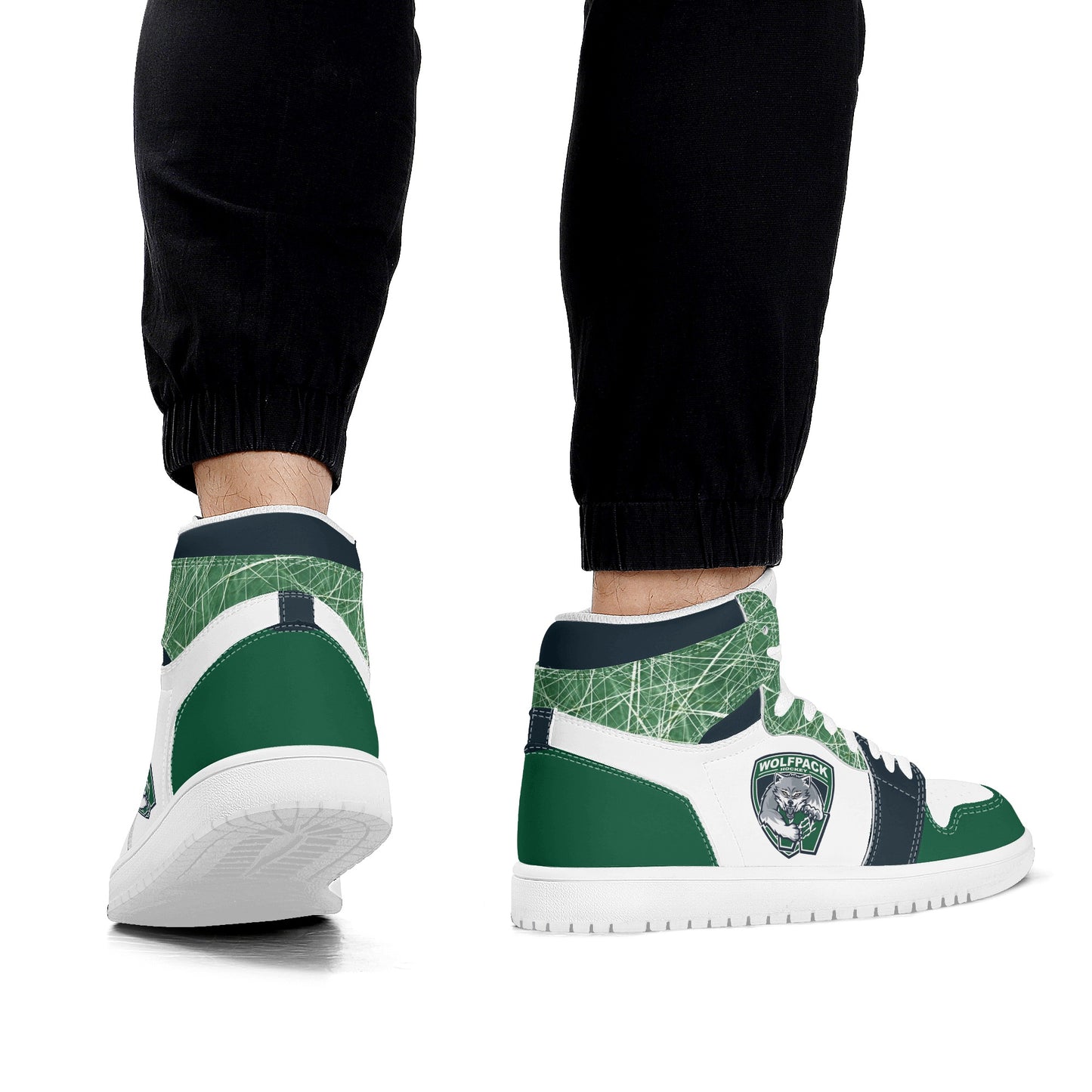 Wolpack 3 Mens PU Leather Sneakers