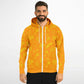 Orange Fall Unisex Zip Hoodie