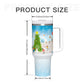 Copy of Winter City Blue 40oz Tumbler Stainless Steel