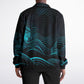 Waves & Flowers 2 Unisex Track Jacket