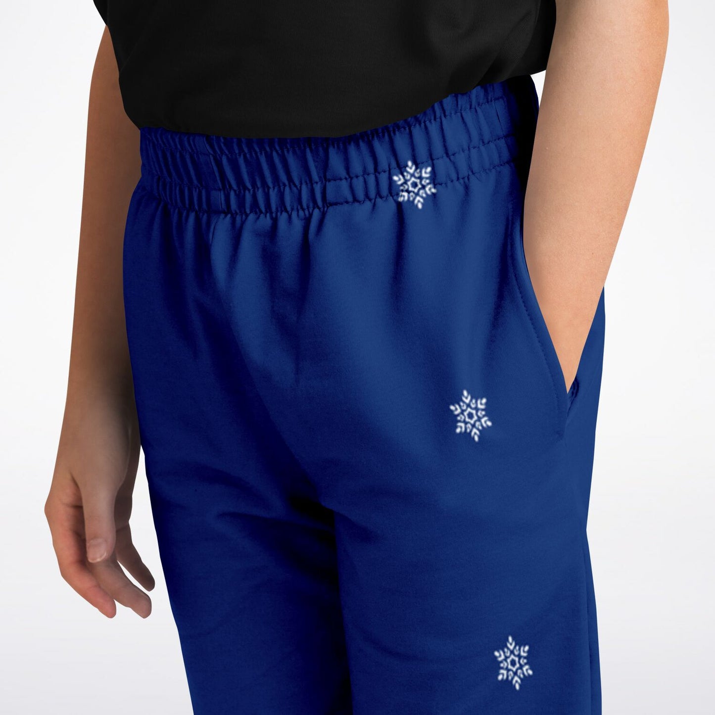 Blue Snowflakes Kids/Youth Jogger