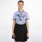 Flying Owl 2 Women's Polo Shirt - Stand Up Collar - No Buttons - 100% Recycled Polyester