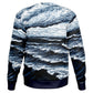 Stormy sea 1 Athletic Sweatshirt