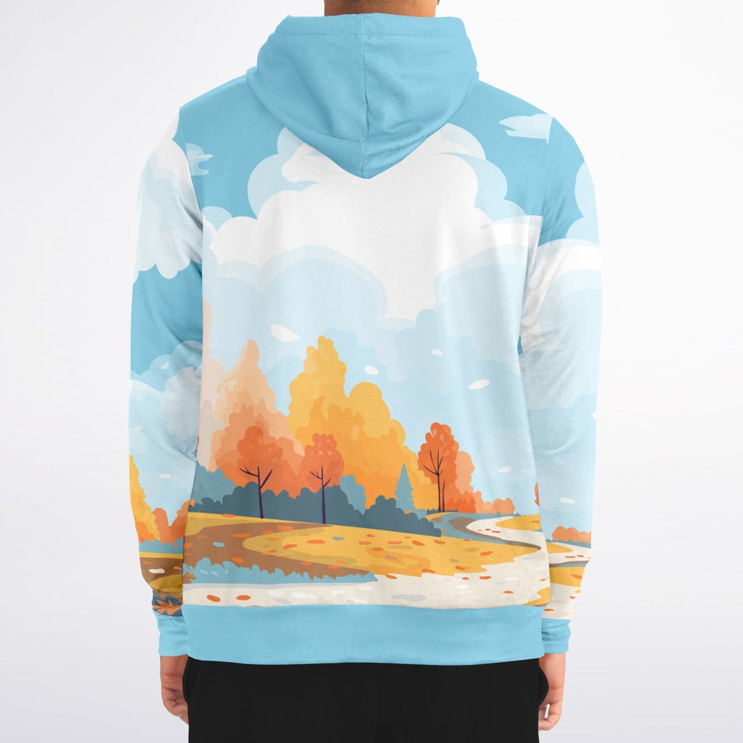 Fall Landscape 1 Unisex Zip Hoodie