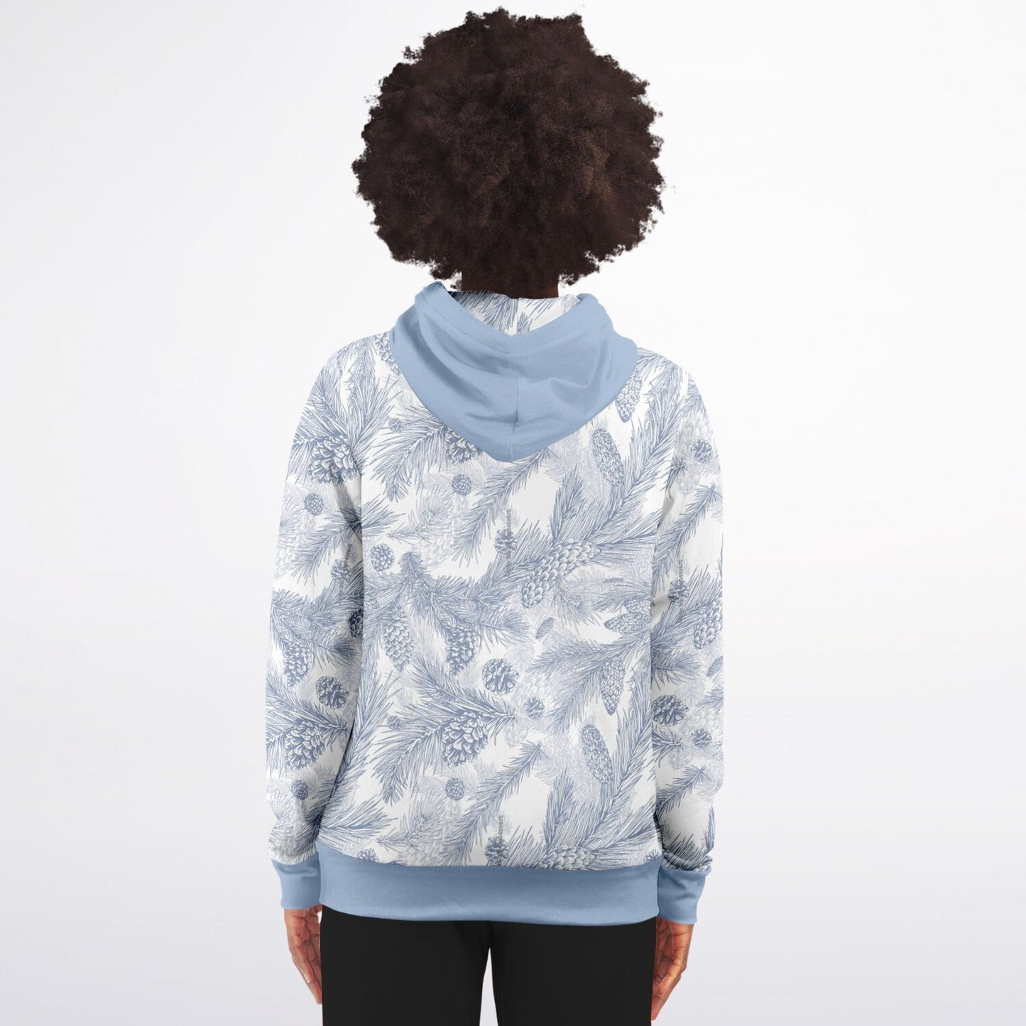 White Spruce Unisex Zip Hoodie