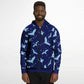 Blue Crane Zip Hoodie Unisex
